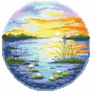 Cross stitch pattern for a phone - Four seasons - summer