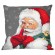 Cross stitch pattern for smartphone - Cushion - Mischievous Santa Claus