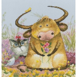 ZTM 834 Cross stitch kit - What a team