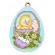 Cross stitch pattern for smartphone - Egg with a duckling