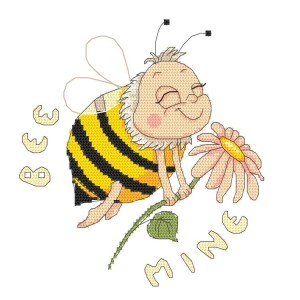 S 10352 Wzór do haftu na smartfona - Bee mine