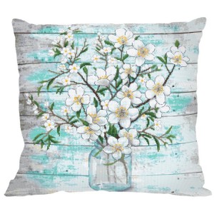 Cross stitch pattern for smartphone - Cushion - Jasmine bouquet