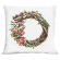 Cross stitch pattern for a phone - Cushion with a winter wreath