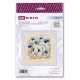 RIO 1877 Cross stitch kit with yarn - Little bunny