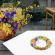 Cross stitch pattern for a phone - Tablecloth with an Easter wreath