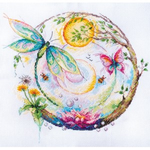 AH-135 Cross stitch kit - Color magic