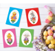 ZU 10754 Cross stitch kit - Card with a chicken