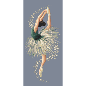 K 10528 Tapestry canvas - Sensual ballet dancer