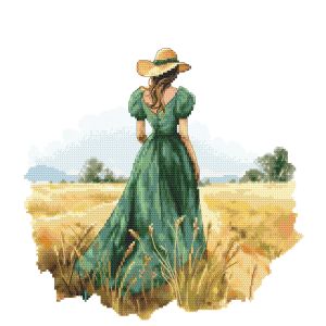 GC 10844 Cross stitch pattern on paper - Bye summer II