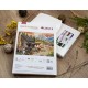 LS B2413 Cross stitch kit - Log cabin