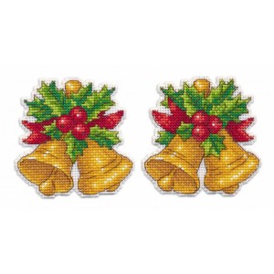 OV 1252 Cross stitch kit - Pendant - Bells