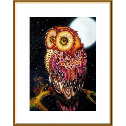 NHK 3314 Kit with beads - Night guest