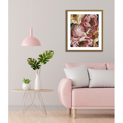 NHB 3112 Cross stitch kit - Symphony of tenderness