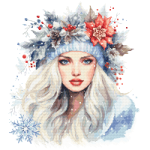 GC 10542 Cross stitch pattern on paper - Mrs. Winter