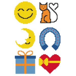 Cross stitch pattern for a phone - Patterns for begginers - Pictures II