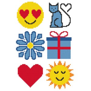 K 10727 Tapestry canvas - Patterns for begginers - Pictures I