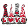 Cross stitch pattern for a phone - Gnomes in love