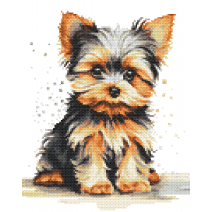 GC 10885 Cross stitch pattern on paper - Little york