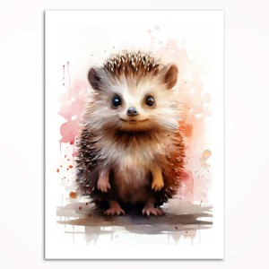 0200PL Poster - Sweet hedgehog