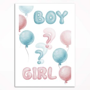0266PL Plakat - Boy or girl