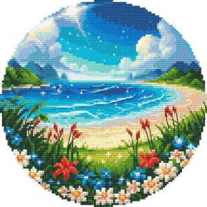 W 10892 Cross stitch pattern PDF - Picturesque see