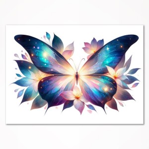 0350PL Poster - Night butterfly