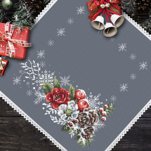 GU 10570 Cross stitch pattern on paper - Winter napkin