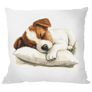 Cross stitch pattern for a phone - Cushion - Puppy
