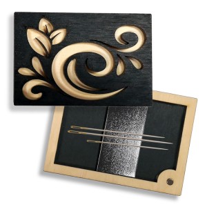 Needle case with magnet - Floral