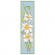 Cross stitch pattern for a phone - Bookmark with daffodils
