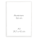 RA-A3B Aluminium frame 29,7x42 cm white A3