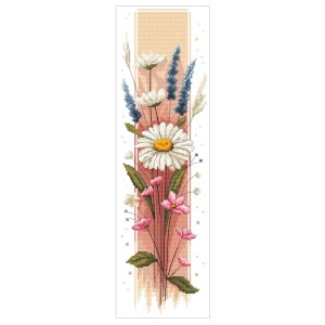 Cross stitch pattern for a phone - Wildflowers I