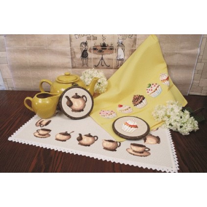 W 8639 ONLINE pattern pdf - Dishcloth - Muffins