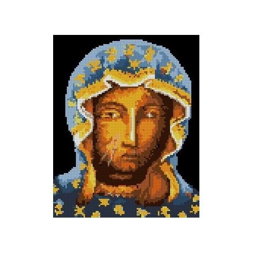 1038 Kanwa z nadrukiem - Matka Boska Częstochowska 1038 Kanwa z nadrukiem - Matka Boska Częstochowska