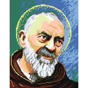 5166 Tapestry canvas - Padre Pio