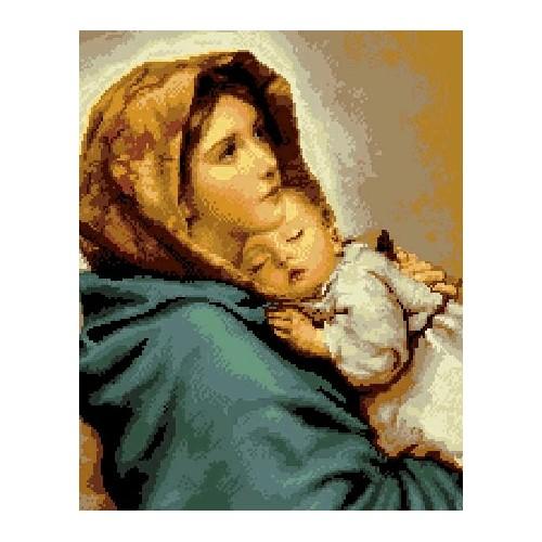 Kanwa z nadrukiem - R. Ferruzi - Madonna_z ulicy Kanwa z nadrukiem - R. Ferruzi - Madonna_z ulicy