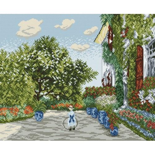 Kanwa z nadrukiem - Dom Artysty w Argenteuil - Claude Monet Kanwa z nadrukiem - Dom Artysty w Argenteuil - Claude Monet