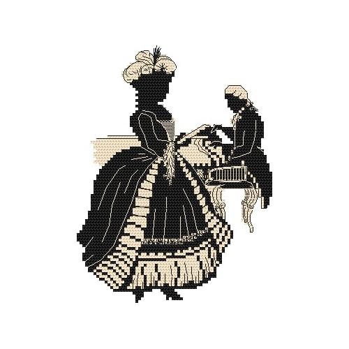 Wzór graficzny online - Przy fortepianie Wzór graficzny online - Przy fortepianie