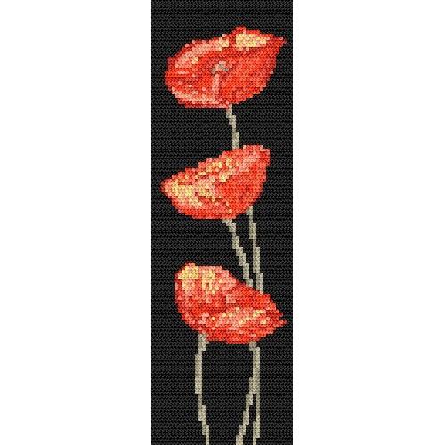 Wzór graficzny online - Maki pomarańczowe - A. Śliwa-Klara Wzór graficzny online - Maki pomarańczowe - A. Śliwa-Klara