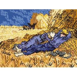 W 240 Wzór graficzny ONLINE pdf - Żniwiarze - V. van Gogh