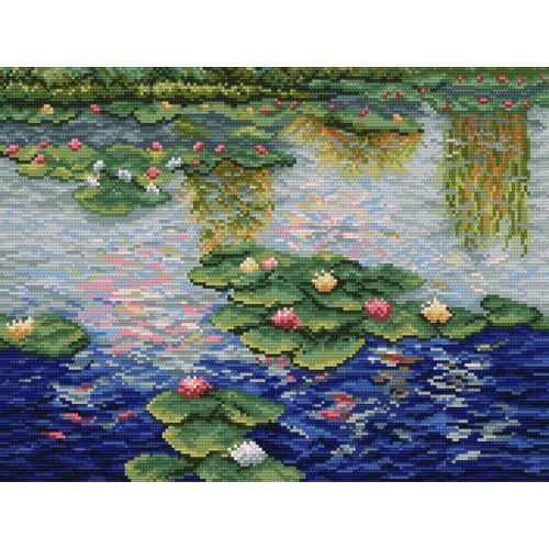 W 4011 Wzór graficzny ONLINE pdf - Lilie wodne - Claude Monet