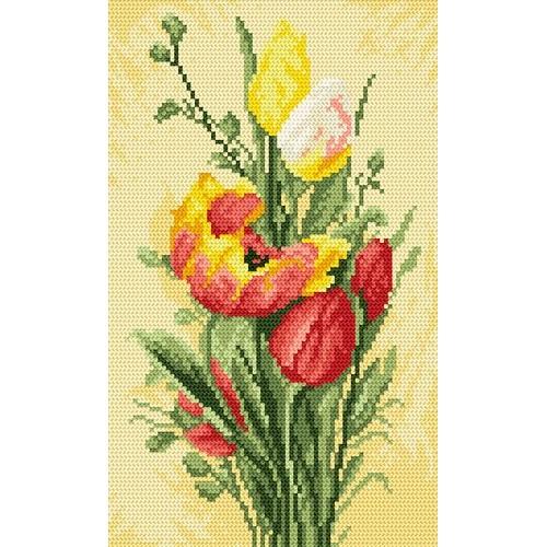 W 4029 Wzór graficzny ONLINE pdf - Wiosenne tulipany
