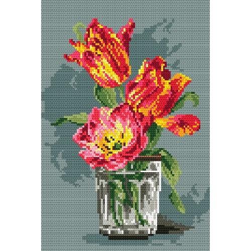 Wzór graficzny online - Tulipany Wzór graficzny online - Tulipany
