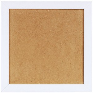 S 157005-16,3x16,3 Wooden frame - white colour (16,3x16,3cm)