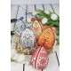 W 8835 Cross stitch pattern PDF - Easter egg - colourful arabesque