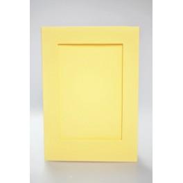944-04 Duża kartka z prostokątnym psp żółta