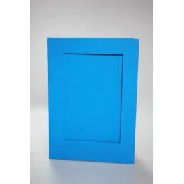 944-07 Duża kartka z prostokątnym psp błękitna