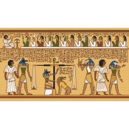 AN 33061 Aida z nadrukiem - Fragment papirusu