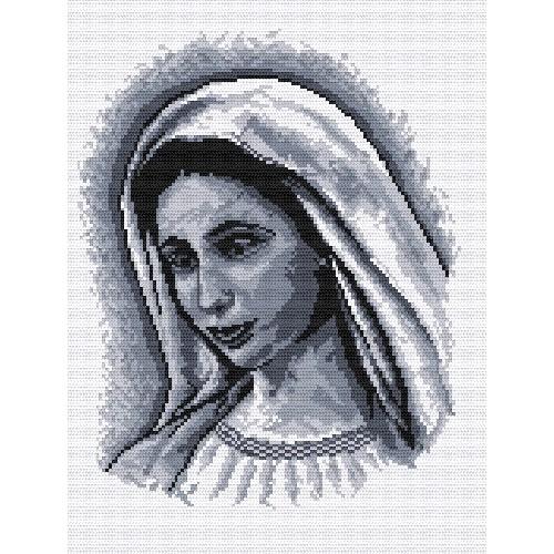 Aida z nadrukiem - Matka Boska Aida z nadrukiem - Matka Boska