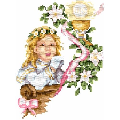 Aida z nadrukiem - B. Sikora - Komunia dziewczynki Aida z nadrukiem - B. Sikora - Komunia dziewczynki